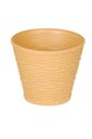 Ver imagem 2 de 02 Vaso Cachepo Cesta Vime Plastico Colibri 23cm Cerejeira