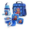 Kit com lancheira potes e garrafa infantil urso filhotinhos - 1