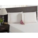 Ver imagem 1 de Jogo de Lençol Micropercal Ponto Palito com Elástico 200 Fios Queen 3 Pçs - Palha