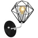 Ver imagem 1 de Arandela Luminária Diamante Aramado Preto