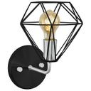 Ver imagem 2 de Arandela Luminária Diamante Aramado Preto