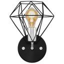 Ver imagem 4 de Arandela Luminária Diamante Aramado Preto