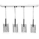 Ver imagem 3 de Lustre para Sala Clearcast Quadruplo Cristal Legitimo