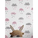 Ver imagem 2 de Papel de Parede Infantil Mod - 309 Chuva de Amor-60x300cm