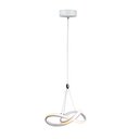 Ver imagem 1 de Lustre Pendente Taschibra Dubai 15w Led 25cm Luz Quente 3000k Bivolt Branco