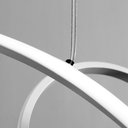 Ver imagem 3 de Lustre Pendente Taschibra Dubai 15w Led 25cm Luz Quente 3000k Bivolt Branco