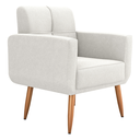Ver imagem 5 de Poltrona Decorativa Itaqui Boucle Bege