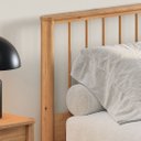 Ver imagem 5 de Cama Madeira de Casal 140x190cm Moderna Reforçada Freijó Apoana Idimex