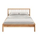 Ver imagem 6 de Cama Madeira de Casal 140x190cm Moderna Reforçada Freijó Apoana Idimex