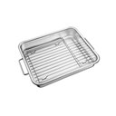 Ver imagem 2 de Assadeira Tramontina Service em Inox com Grelha 34x28cm 4,6l