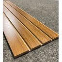 Ver imagem 1 de 40 Painel Ripado Mdf Freijó 53x15cm Cobre (3,18m²)