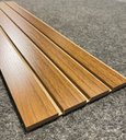 Ver imagem 1 de 40 Painel Ripado Mdf Freijó 53x15cm Cobre (3,18m²)