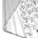 Ver imagem 5 de Lustre Para Sala De Cupula Cristal Acrílic Marrycrilic Prata