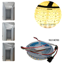 Ver imagem 1 de Fita de Led Adesiva 5m 2835 12v Ip20 para Perfil de Led com Luz Sequencial de Correr Ida e Volta Par