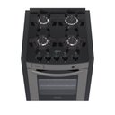 Ver imagem 2 de Fogão de Embutir 4 Bocas Venax Gaudi Prisma Vitreo Bl Grafite a Gás Glp Grafite