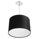 Ver imagem 1 de Lustre Cupula Pendente Dome 30x20cm Magnífico Preto