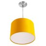 Lustre Cupula Pendente Dome 30x20cm Magnífico Amarelo - 1