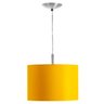 Lustre Cupula Pendente Dome 30x20cm Magnífico Amarelo - 2