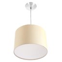 Ver imagem 1 de Lustre Cupula Pendente Dome 30x20cm Magnífico Bege