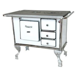 Fogão a Lenha Maestro Plus Nº 2  Chaminé a Esquerda, Branco - 2