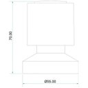 Ver imagem 3 de Acabamento para Registro Meber C40, Cromado