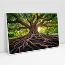 Ver imagem 2 de Quadro Decorativo Árvore Raízes Sala Quarto Casa Escritório