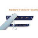 Ver imagem 5 de Tábua de Passar Roupas Dobrável Reforçada com Porta Ferro e Ajuste de Altura Mais Bella Utimil