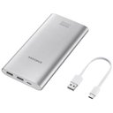 Ver imagem 2 de Power Bank Samsung Carga Rápida, 10.000 mAh, USB Tipo-C, Prata