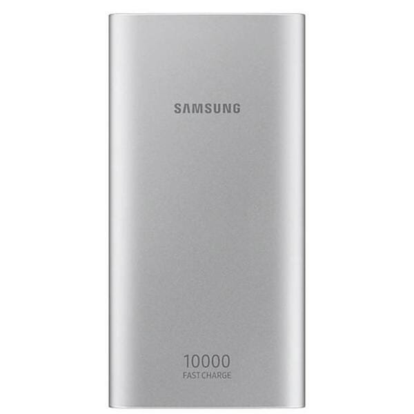 Power Bank Samsung Carga Rápida, 10.000 mAh, USB Tipo-C, Prata - 1