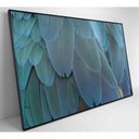 Ver imagem 4 de Quadro Penas Azuis 120x80 Cm Adesivo Fotográfico