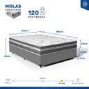 Ver imagem 3 de Cama Box com Colchão de Molas Ensacadas Luve Casal 138cm