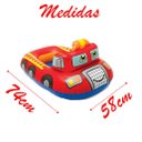 Ver imagem 2 de Boia Bote Inflável Infantil Carrinho Praia Piscina 74cm