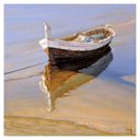 Ver imagem 1 de Barcas Descansando Canaleta 60x60cm Preta