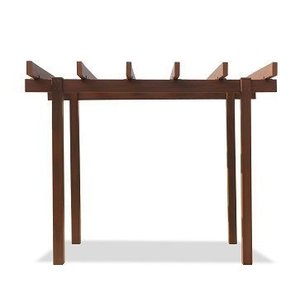 Pergolado em Madeira Plástica Ecológica para Jardim Grande