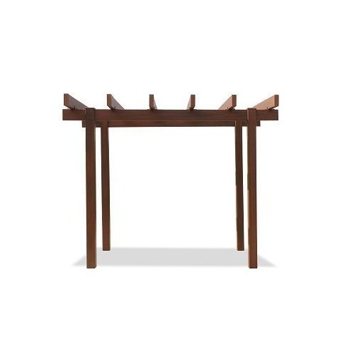 Pergolado em Madeira Plástica Ecológica para Jardim Grande