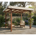 Ver mais imagens de Pergolado em Madeira Plástica Ecológica para Jardim Grande