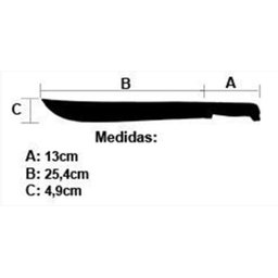 FACÃO SILVER DOG WENZEL 10" CABO MADEIRA COM BAINHA - 4