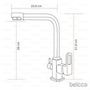 Ver imagem 2 de Torneira Gourmet Misturador Monocomando com Saída para Água Quente-fria e Filtrada Rose de Bancada