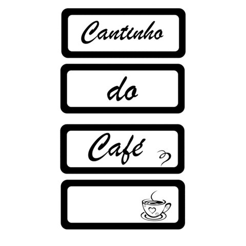 Quadro Decorativo Cantinho do Café em MDF