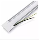 Ver imagem 2 de Luminária Tubular de Sobrepor Led Slim 36w Branco Frio 120cm
