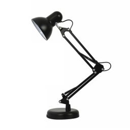 Luminária Articulada Escritório Leitura Base Mesa Pixar Suporte Garra - 1