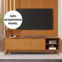 Ver imagem 4 de Rack Bancada Tucumã 1.8 Pé Madeira Maciça Nature Jb Bechara