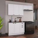 Ver imagem 1 de Cozinha Modulada 3 Peças em MDF Bari Branco
