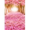 Fundo Fotográfico Tecido Floresta Rosa 1,50m x 2,20m - 1