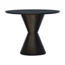 Ver imagem 1 de Mesa de Jantar Apollo Tampo Redondo Ø100 Preto