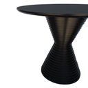 Ver imagem 3 de Mesa de Jantar Apollo Tampo Redondo Ø100 Preto