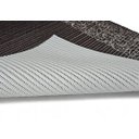Ver imagem 6 de Tapete Passadeira Capacho Emborrachada Antiderrap. 0,65x1,00 Barrado Marrom Branco