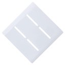 Ver imagem 3 de Placa 4x4 para 4 Interruptores com Suporte Branca - NOVARA