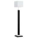 Ver imagem 1 de Luminária De Chão Laqueado Branco/Preto Cristal K9 - Bivolt