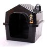 Casinha para cães Durapets chaminé N1° Preta - 3
